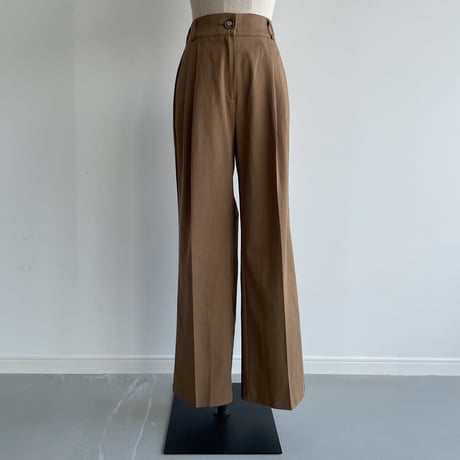 《予約販売》cotton wide pants/2colors_np0434