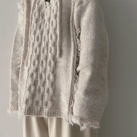《予約販売》damage over knit/3colors_nt1910