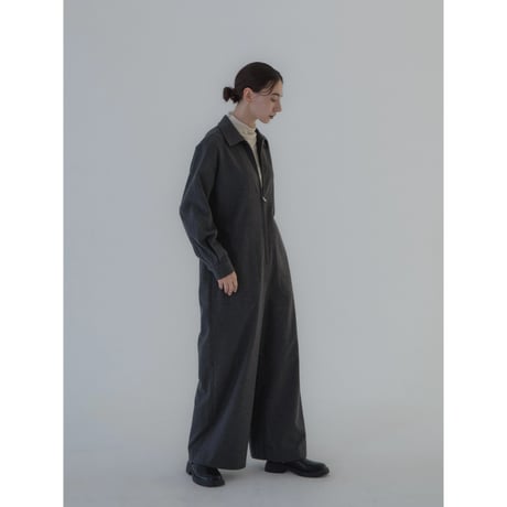 - AUTHENTIC series - classy jumpsuit/charcoal gray_an0023