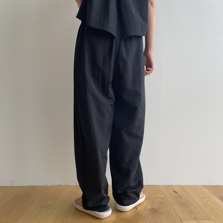 《予約販売》washer tuck oval long pants/2colors_np0840