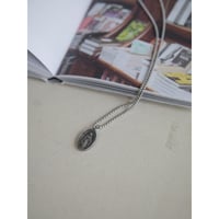 《予約販売》surgical plate necklace(unisex)_na0746