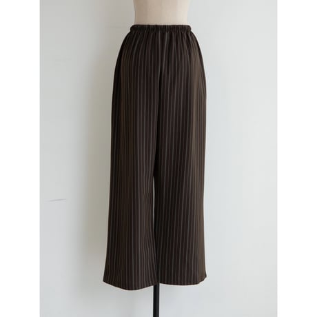 《予約販売》stripe easy rich pants/2colors_np1240