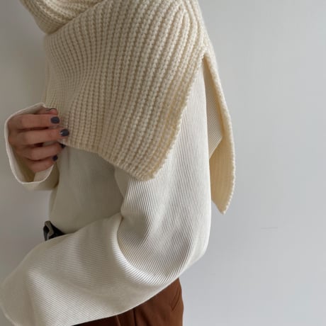 《予約販売》knit neck warmer/2colors_nt1525