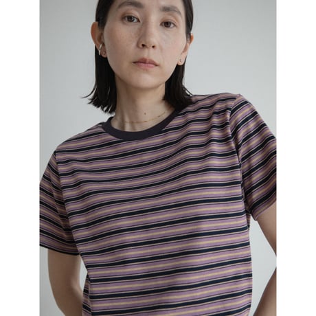 《予約販売》accent color border tee/2colors_nt2310