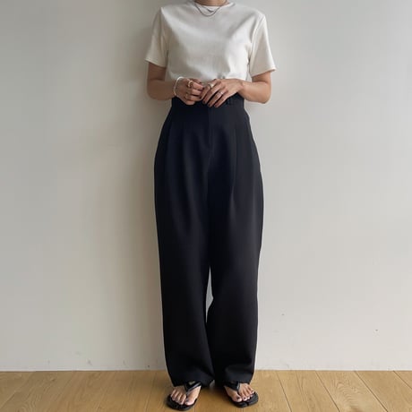 【nokcha original】mannish oval pants/2colors_np0897