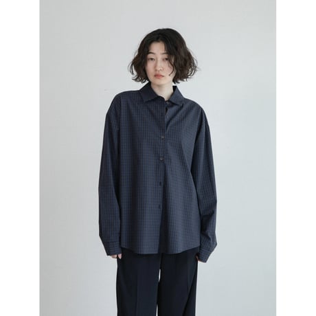《予約販売》mannish casual check shirt/2colors_nb0395