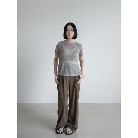 《予約販売》tuck summer light pants/2colors_np1023