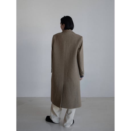 《予約販売》quilting liner wool long coat/2colors_no0410