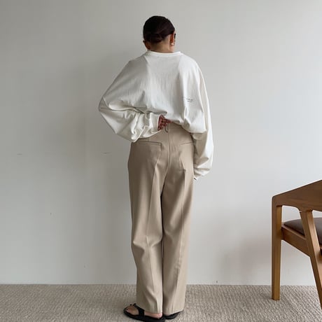 【nokcha original】“latte de the vert” tee/2colors_nt1446