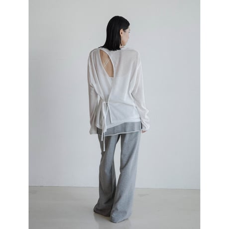 《予約販売》layered 2way sweat pants/2colors_np1146