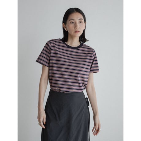 《予約販売》accent color border tee/2colors_nt2310