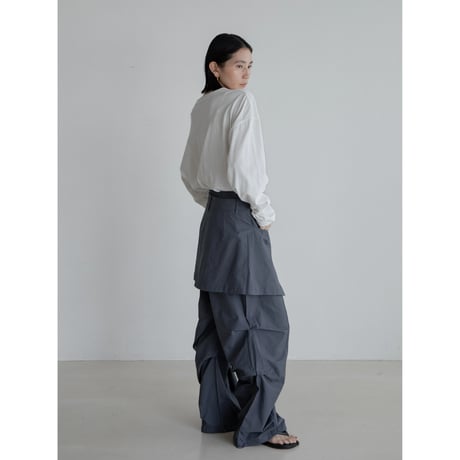 《予約販売》2way layered pants/2colors_np1094