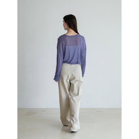 《予約販売》sheer rich loose tops/3colors_nt2584