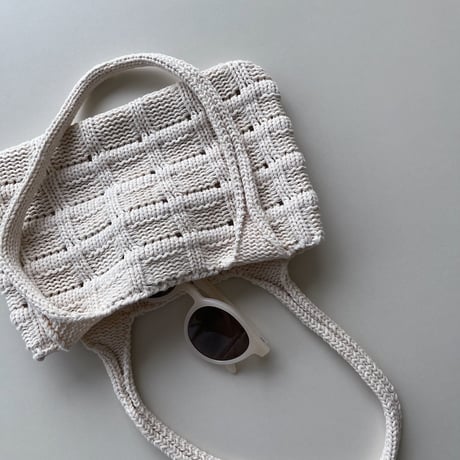 《予約販売》minimal knit bag/2colors_na0414