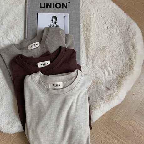 warm daily tee/3colors _nt0178