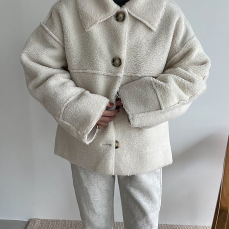 《予約販売》over boa jacket/2colors_no0182