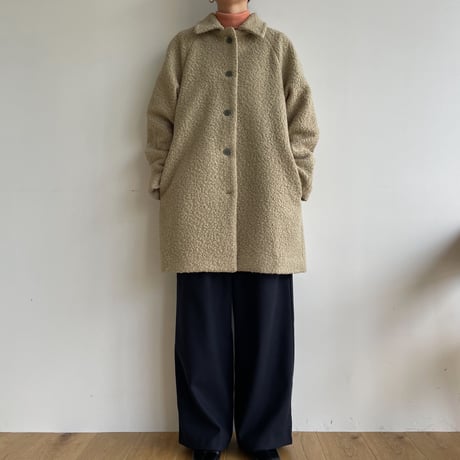 《予約販売》material tuck wide pants/3colors_np0711