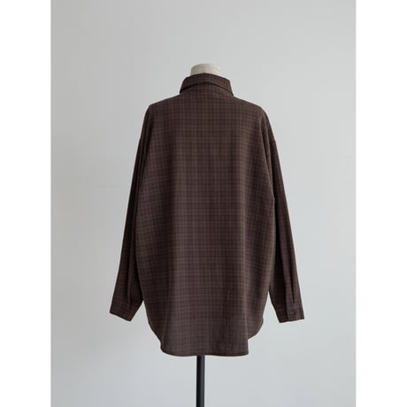 《予約販売》check pattern over shirt/2colors_nb0334