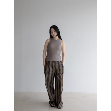 《予約販売》mulch stripe summer pants/2colors_np1004