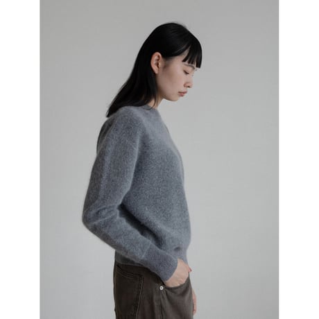 《予約販売》silhouette angora knit pullover/2colors_nt2196