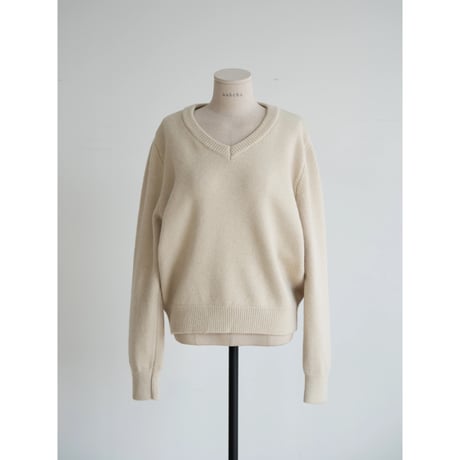 《予約販売》mannish knit setup/2colors_nt2435