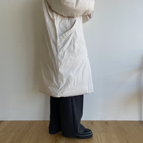 《予約販売》mannish long down coat/2colors_no0265