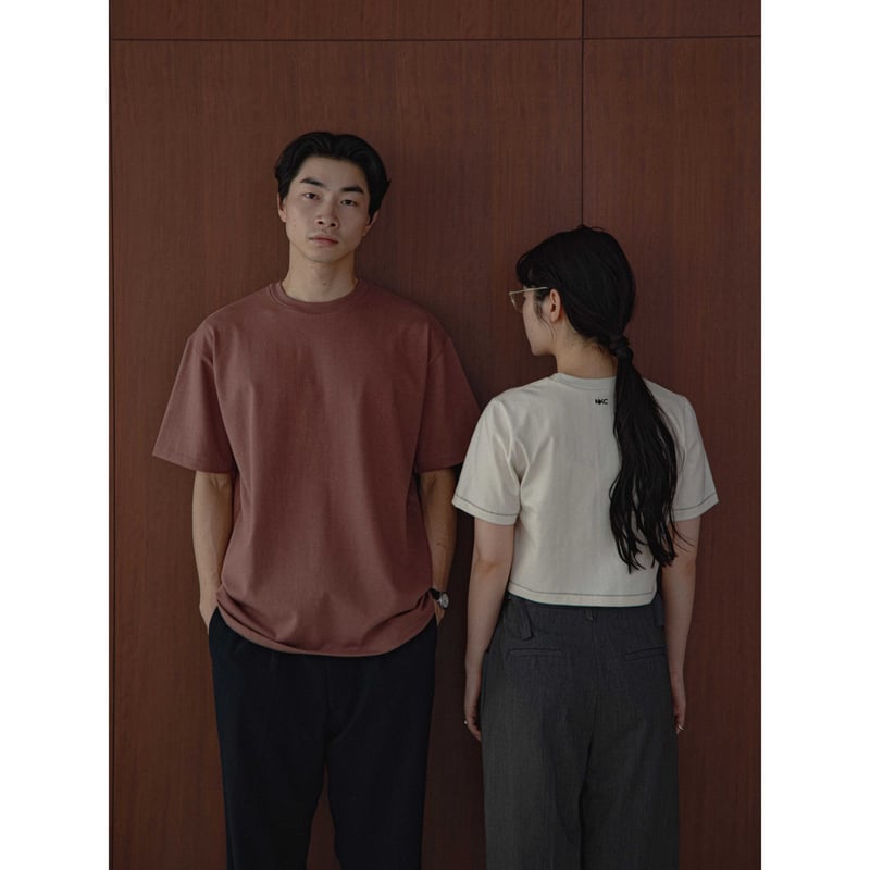 NOKCHA original】NKC stitch tee/2colors_nt2061