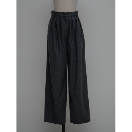 【NOKCHA original】boyish wool pants/2colors_np1026