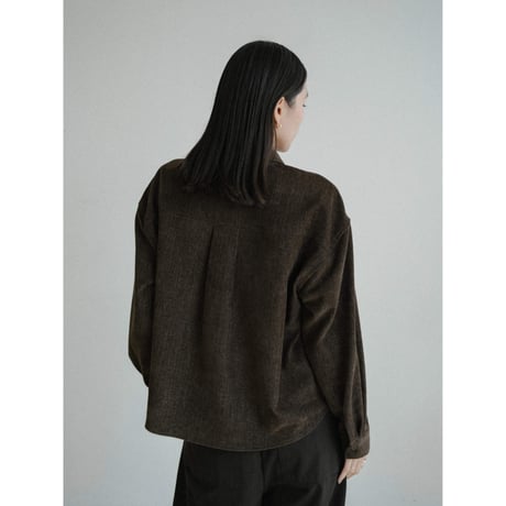 《予約販売》2way velours shirt/2colors_nb0345