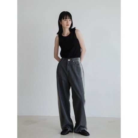 《予約販売》accent mesh tank top/2colors_nt2326