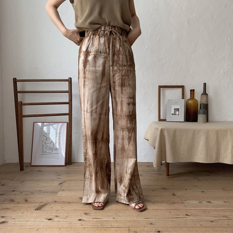 taidai slit pants /2colors_np0207