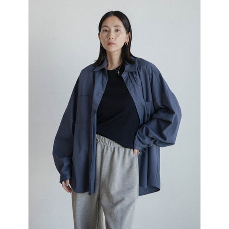 《予約販売》over mannish shirt/2colors_nb0330