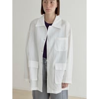 《予約販売》linen mannish over jacket/2colors_no0522
