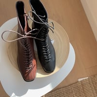 ✳︎予約販売✳︎lace up  boots/2colors_na0105