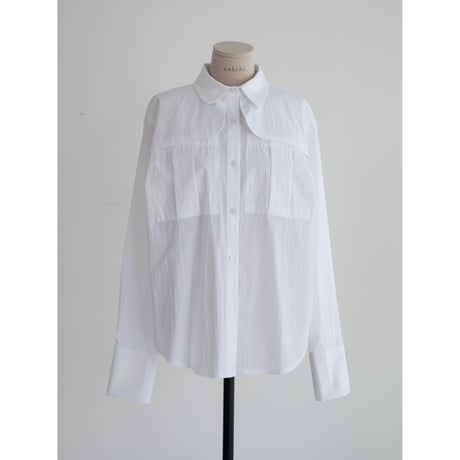 《予約販売》accent handsome shirt/2colors_nb0282
