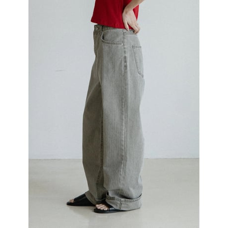 《予約販売》herringbone jeans/2colors_nj0187