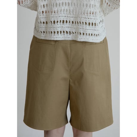 - AUTHENTIC series - chino half pants/2colors_an0043