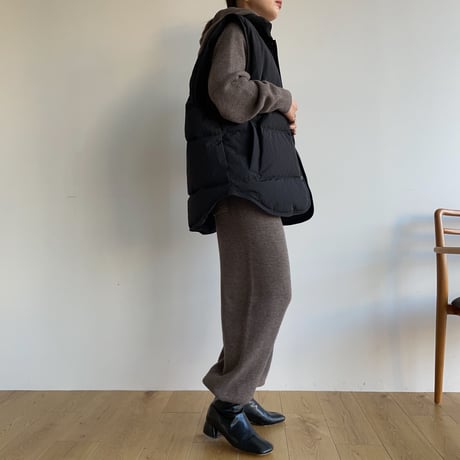 《予約販売》duck down daily vest/2colors_no0252