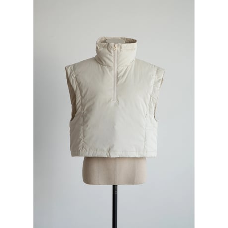《予約販売》2way mannish down vest/2colors_nt2221