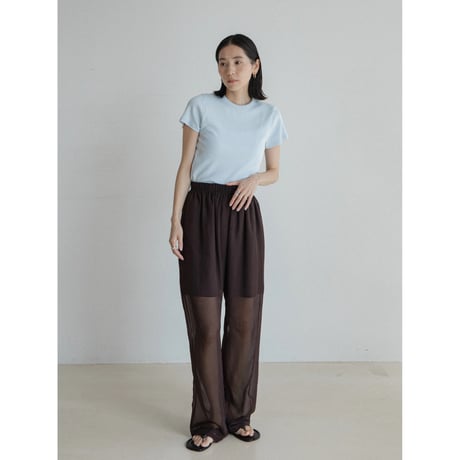 《予約販売》sheer lady pants/2colors_np1116