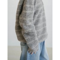 《予約販売》border knit pullover/2colors(unisex)_nt2473