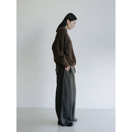 《予約販売》accent mohair knit pullover/2colors_nt2461