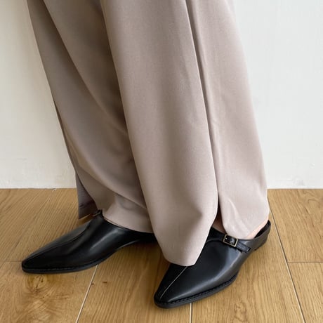 《予約販売》buckle mule_na0423