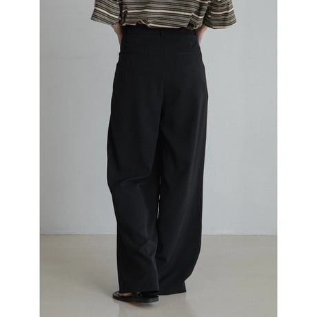 《予約販売》unique tuck wide pants/2colors_np1117