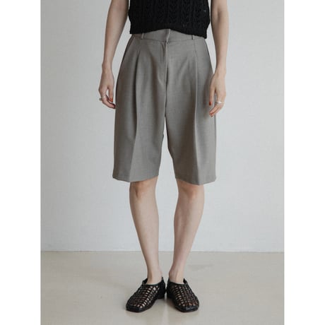 《予約販売》mannish tuck half pants/2colors_np1109