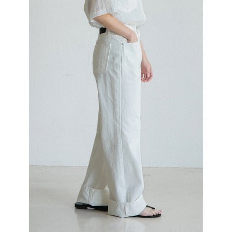 《予約販売》twill cotton long pants/2colors_np1252