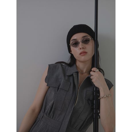 - AUTHENTIC series - AUTHENTIC jump suit/charcoal gray_an0013