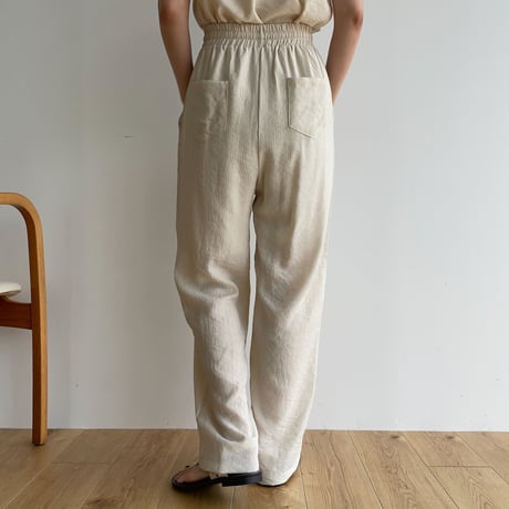 《予約販売》natural easy pants/3colors_np0608