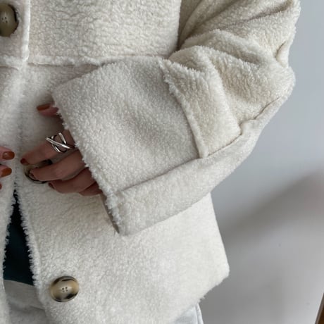 《予約販売》over boa jacket/2colors_no0182
