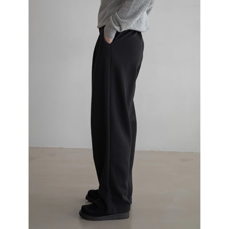 《予約販売》tuck sweat wide pants/2colors_np1048